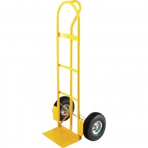 image of Faithfull Pneumatic Tyres Sack Truck Trolley