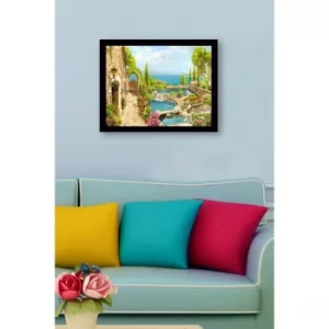 Image of SC1083 Multicolor Decorative Framed MDF Painting