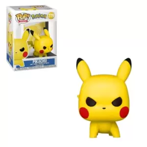 image of Pokemon Pikachu Attack Stance Pop! Vinyl Figure