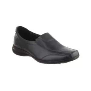 image of Amblers Merton Ladies Slip-On Shoe / Womens Shoes (3 UK) (Navy)