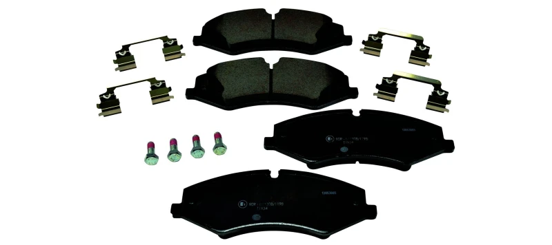 Image of HELLA Brake pad set HELLA 8DB 355 015-081
