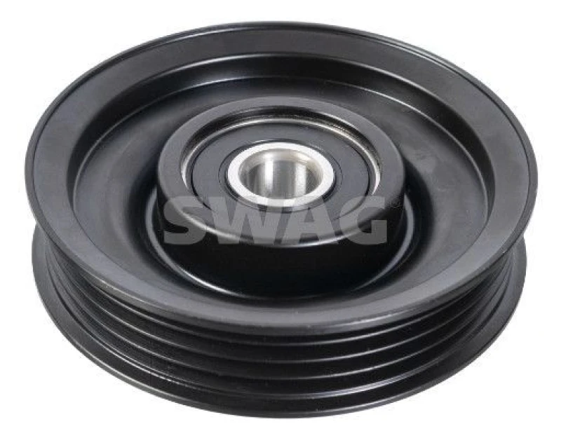 Image of Deflection / guide pulley, V-ribbed belt SWAG 33 10 5421