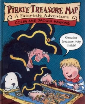 Image of The Pirate Treasure Map by Colin Hawkins and Jacqui Hawkins Hardback
