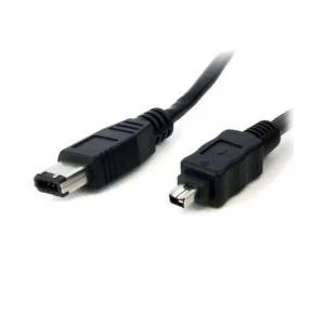 image of 1 Ft Ieee 1394 Firewire Cable 4 To 6