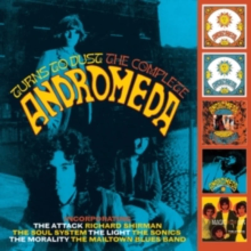 Image of Turns to Dust: The Complete Andromeda CD / Box Set