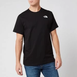 Image of The North Face Mens Redbox Short Sleeve T-Shirt - TNF Black - L