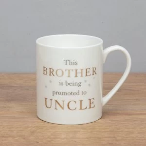 image of Bambino Bone China Mug - Brother Promoted to Uncle