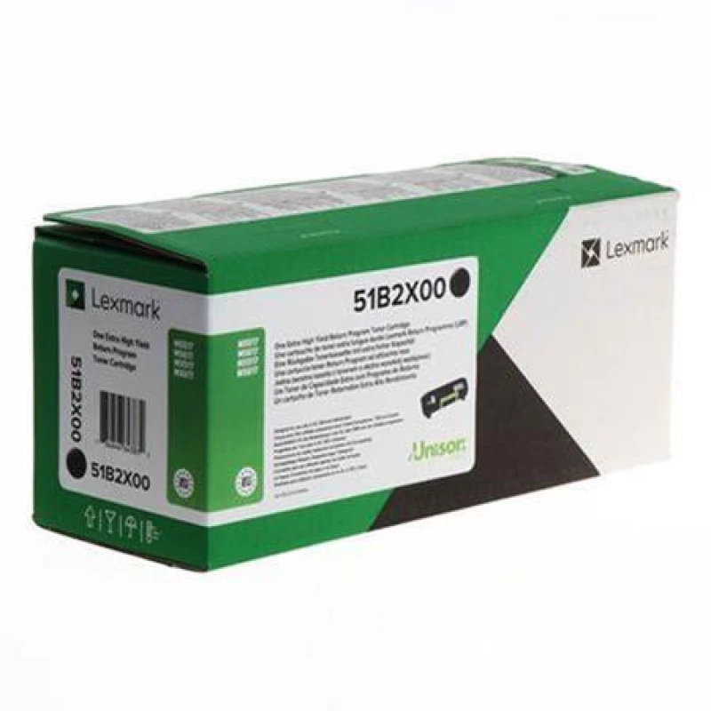 Image of Lexmark 51B2X00 Toner Cartridge Original Black