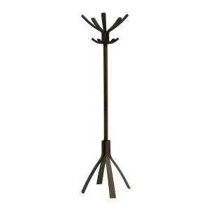 Alba Cafe Coat Stand Dark Wood PMCAFE