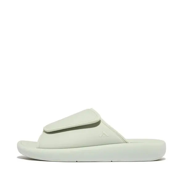 Image of Fitflop Womens iQushion City Lightweight Sliders UK Size 5 (EU 38) Sagebrush FIT081-SAGE-5