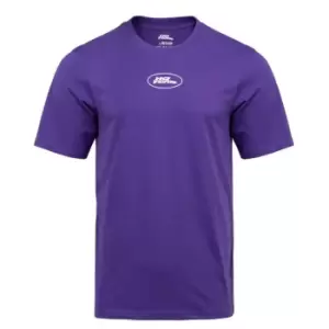 Image of No Fear Graphic T Shirt Mens - Purple
