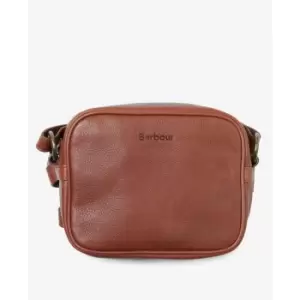 Image of Barbour Clyde Leather Bag - Brown