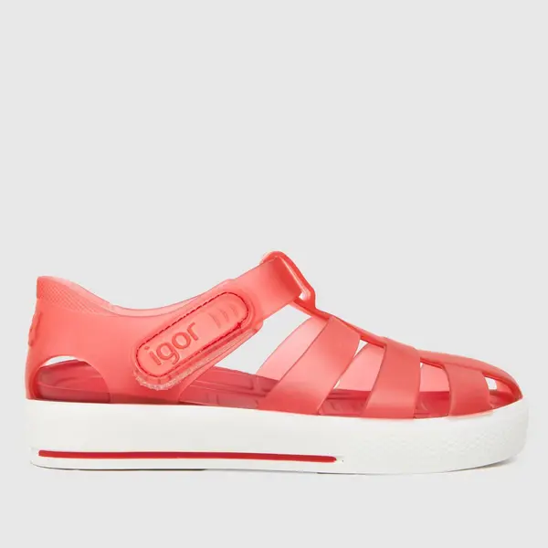 Image of Igor red star Toddler sandals Red UK 5 (EU 22)