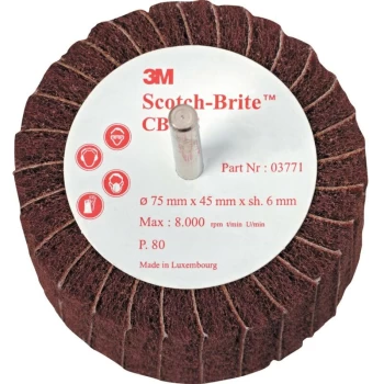 Image of 3M - 03769 75X45X6 P180 450 Combi - Wheel