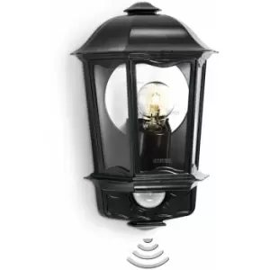 image of Steinel - Outdoor Sensor Light l 190 Black Black