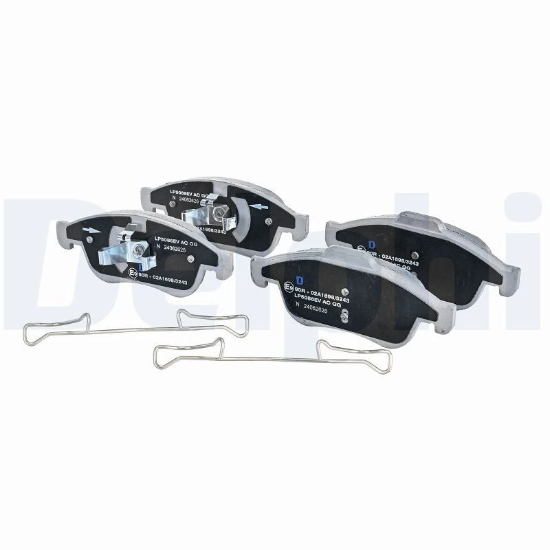 Image of DELPHI Brake pad set DELPHI LP5086EV