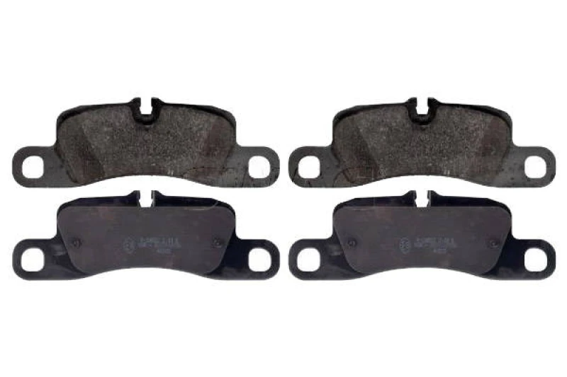 Image of SWAG 38 11 6177 Brake pad set Rear Axle, prepared for wear warning indicator Brake Pad Set,disc brake (402)
