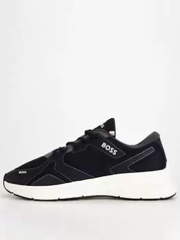 Image of BOSS Owen_runn Trainer, Dark Blue, Size 41, Men