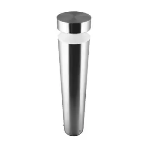 image of Ledvance 6W LED Outdoor Bollard Lantern 50cm Stainless Steel IP44 Warm White - 075139