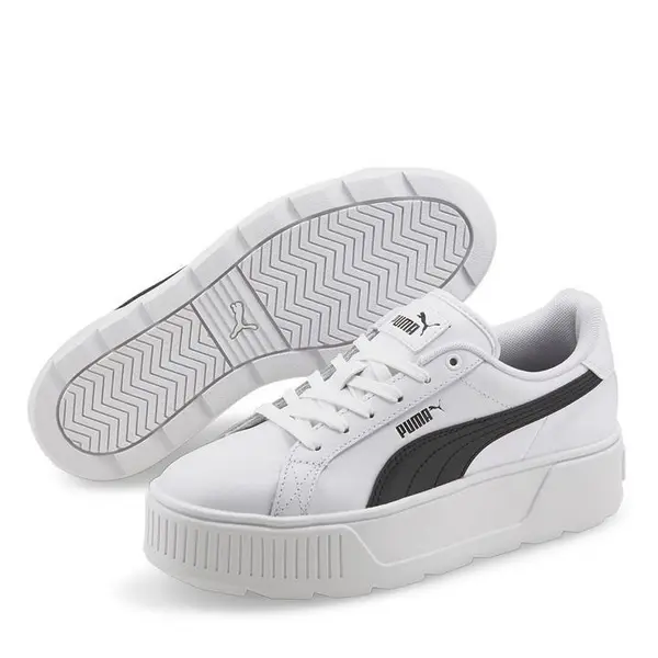 Image of Puma Karmen Trainers Ladies Low Trainers 4 (37) Beige 27024204240