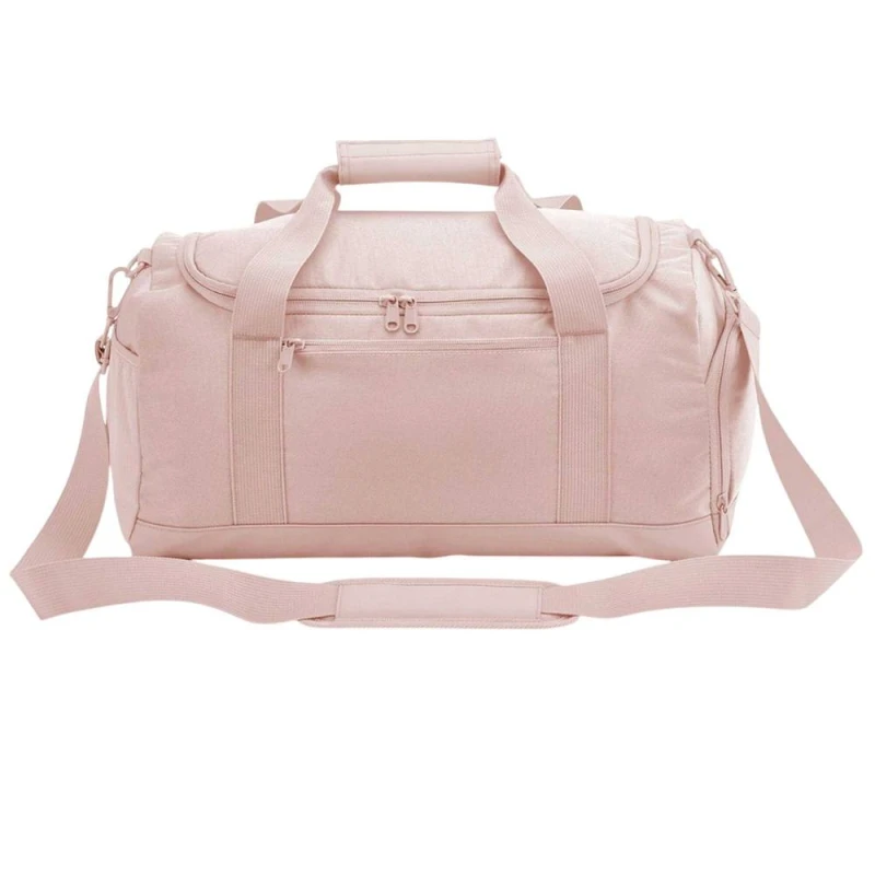 Image of Bagbase Mens Small Training Duffle Bag in Light Pink Light Pink Male
