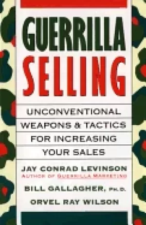 Image of guerrilla selling unconventional weapons and tactics for increasing your sa