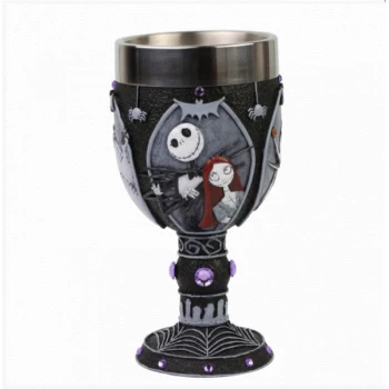 image of Nightmare Before Christmas Disney Showcase Decorative Goblet