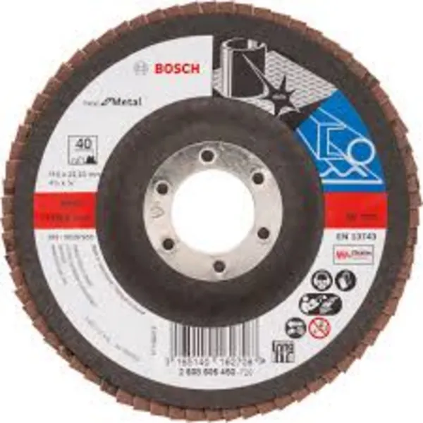 Image of Bosch Zirconium Abrasive Flap Disc Diameter: 100mm