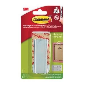 image of Command Universal Metal Picture Hanger 1HK2S Large4S Mini 17047