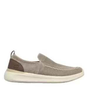 Image of Skechers Lattimore Warner Mens Slip on Trainers - Green