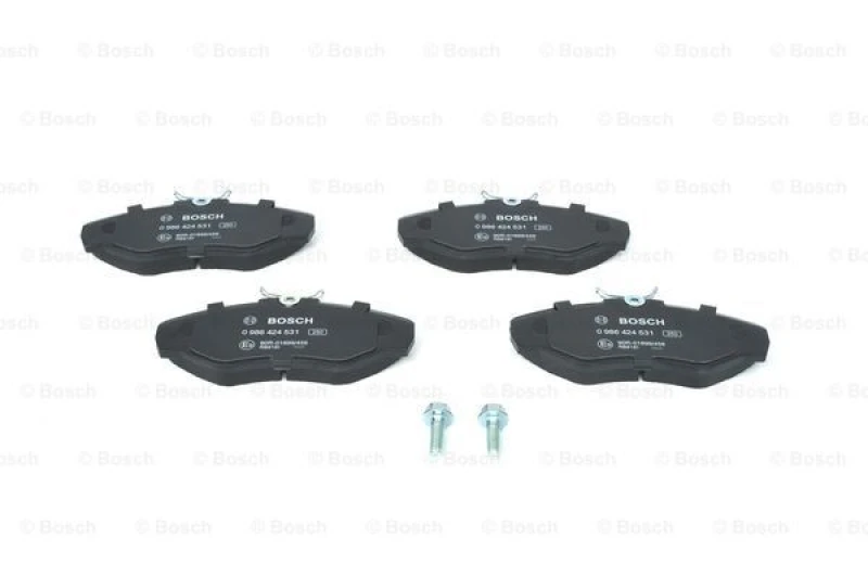 Image of Brake pad set Bosch 0 986 424 531