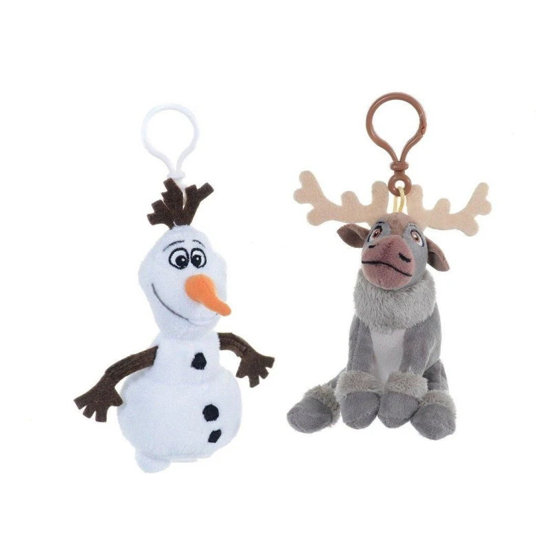 Image of Disney Frozen Frozen Plush Keyring (Olaf Or Sven, One Supplied) Multi
