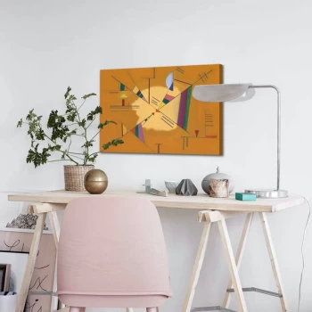 Image of 4570ABSC - 003 Multicolor Decorative Canvas Painting