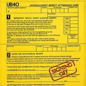 Image of Signing Off by UB40 CD Album
