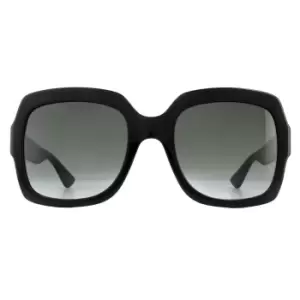 Square Black Grey Gradient Sunglasses GG0036SN