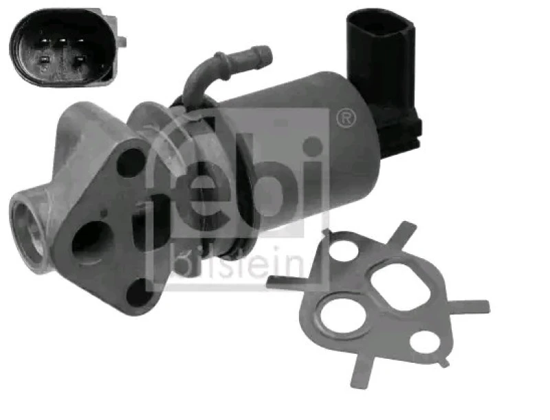 Image of FEBI BILSTEIN 47640 EGR valve Electric, with gasket/seal EGR Valve (1145)