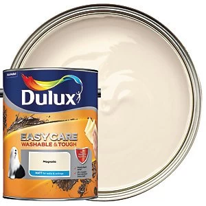 Image of Dulux Easycare Washable & Tough Magnolia Matt Emulsion Paint 5L