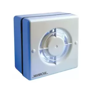 image of Manrose 100mm Axial Extractor Window Fan with Humidity Control