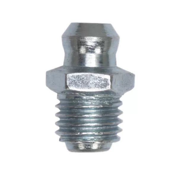 Image of Genuine SEALEY GNI16 Grease Nipple Straight 1/4BSP Gas Pack of 25