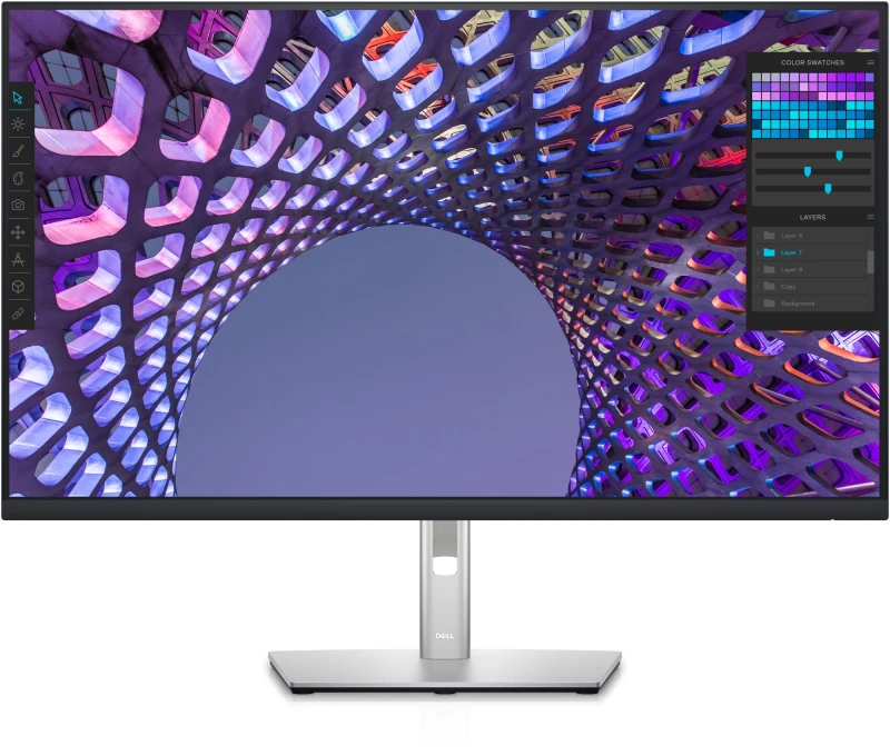 Image of Dell P3223QE 31.5 3840x2160 5ms HDMI DisplayPort USB-C Hub Monitor DELL-P3223QE