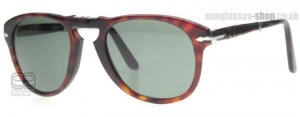 image of Persol PO0714 Sunglasses Tortoise / Red 24/31 52mm