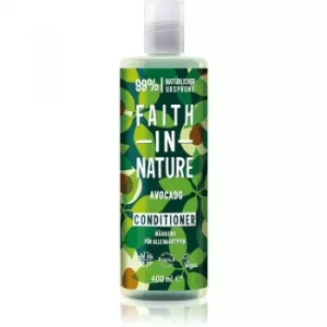 image of Faith In Nature Avocado Nourishing Conditioner for All Hair Types 400ml