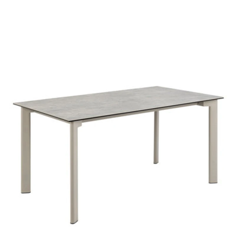 Image of Furniture To Go Palermo Ceramic Dining Table In Grey
