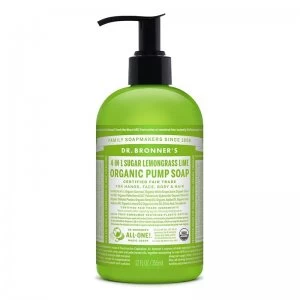 Image of Dr Bronner Dr Bronner Lemongrass Lime Organic Pump Soap 355ml