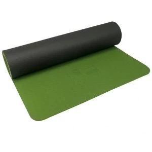 image of UFE 6mm TPE Yoga Mat - Olive/Charcoal