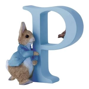 image of Running Peter Rabbit - Letter P