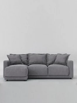 Image of Swoon Aurora Fabric Left Hand Corner Sofa - Smart Wool