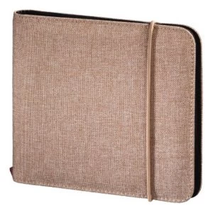 image of Hama Up to Fashion CD/DVD/Bluray Wallet 24 Sand