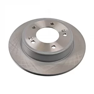 Image of Brake Discs ADG043195 by Blue Print Rear Axle 1 Pair