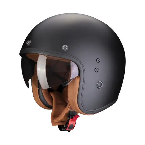 Image of Scorpion Belfast Evo Luxe Matt Black Jet Helmet 3XL